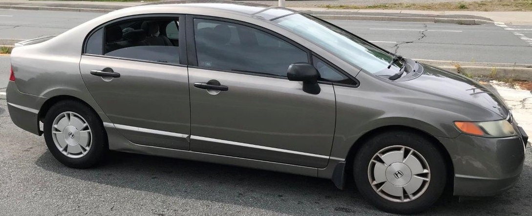 grey honda civic