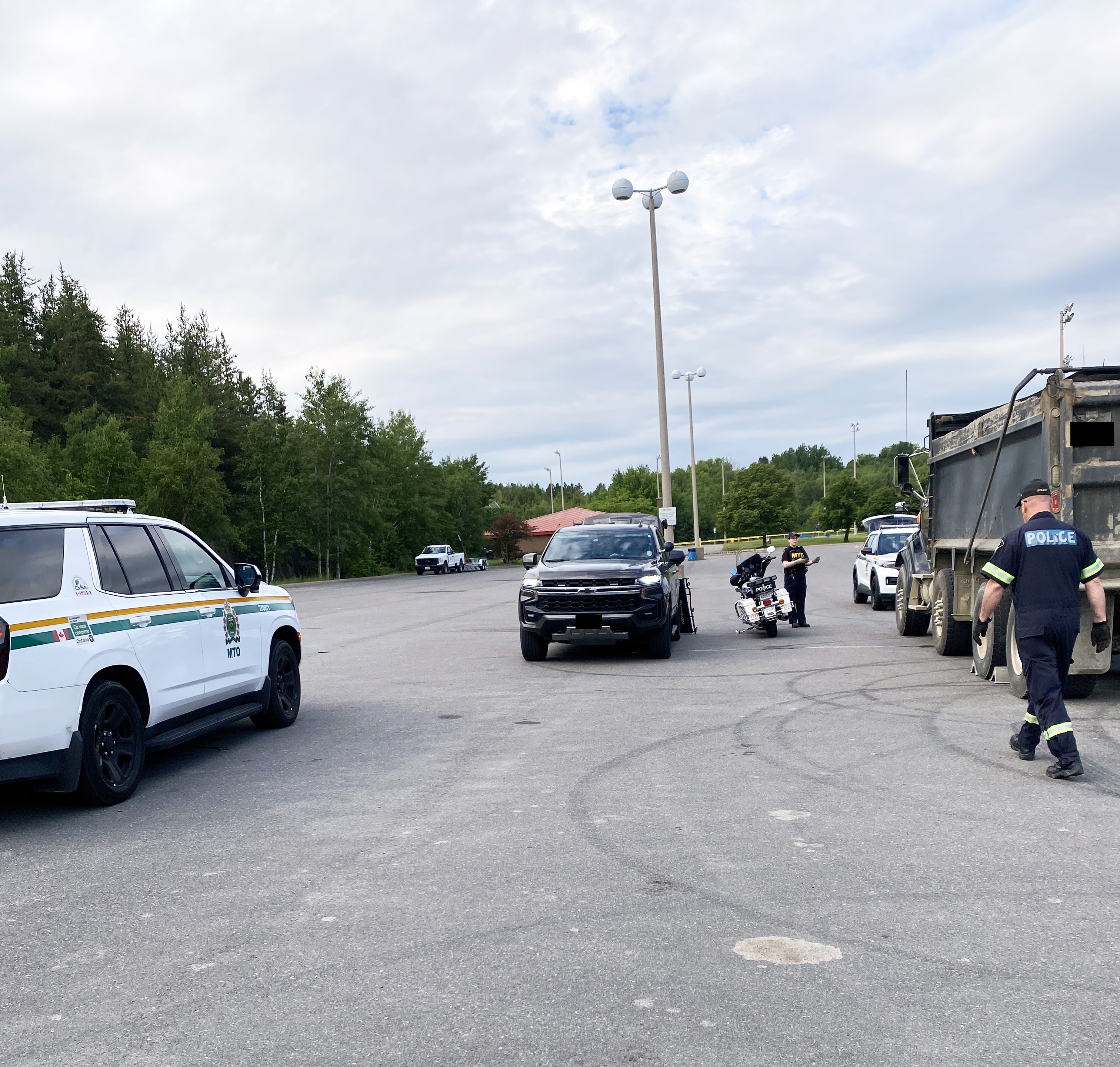 vehicles outside