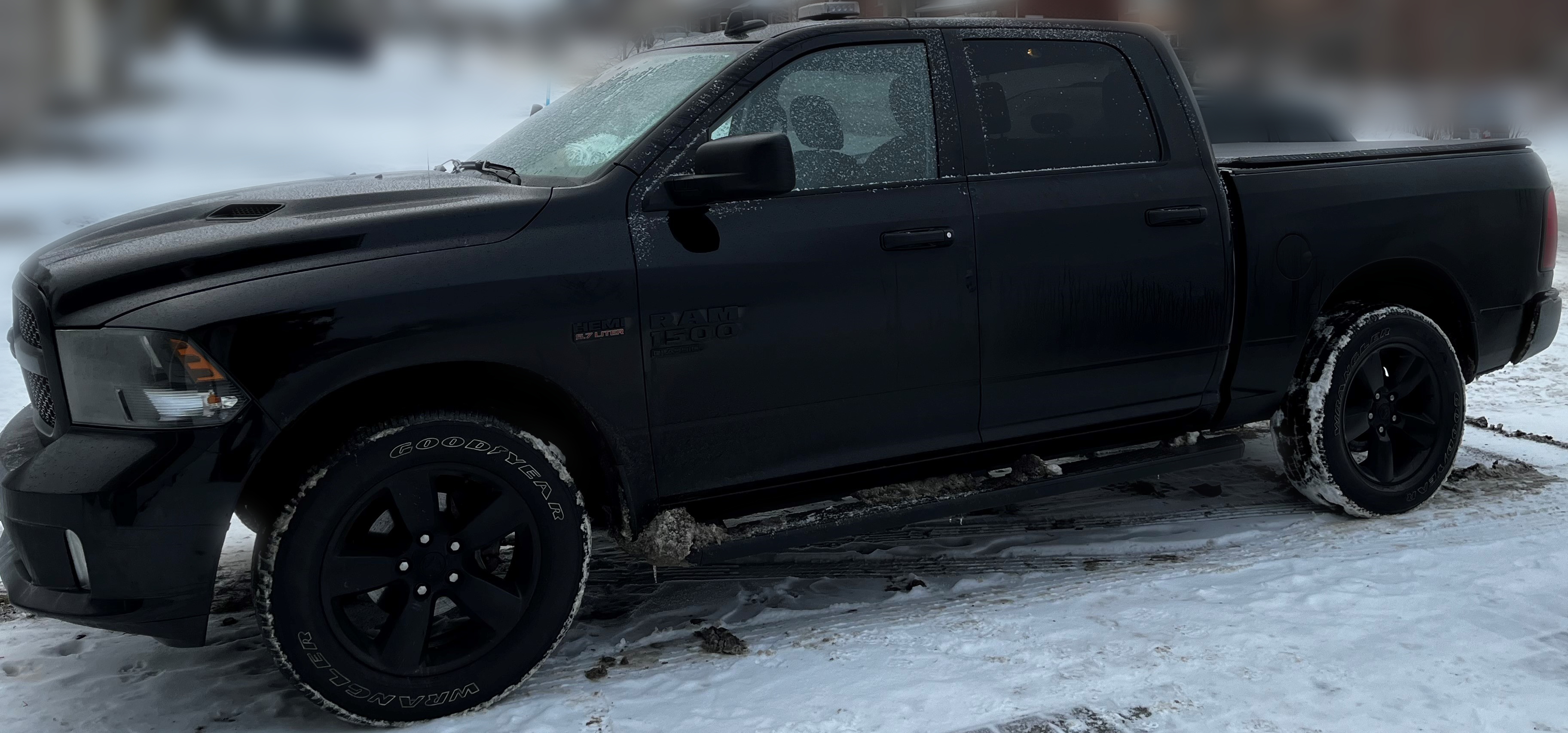 black ram 1500 truck