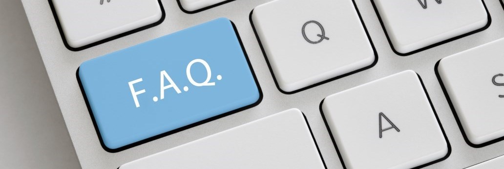 Keyboard with FAQ button
