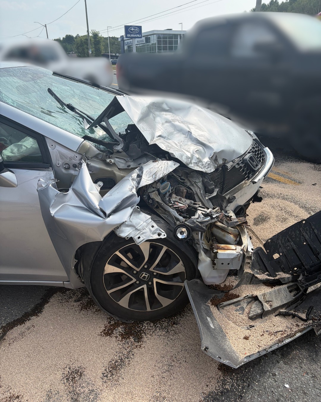 Hit and run on Kingsway 07Aug26